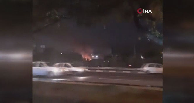 Tahran’da benzin istasyonunda patlama